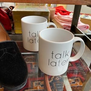 New In Box Talk Later mug (One Mug)